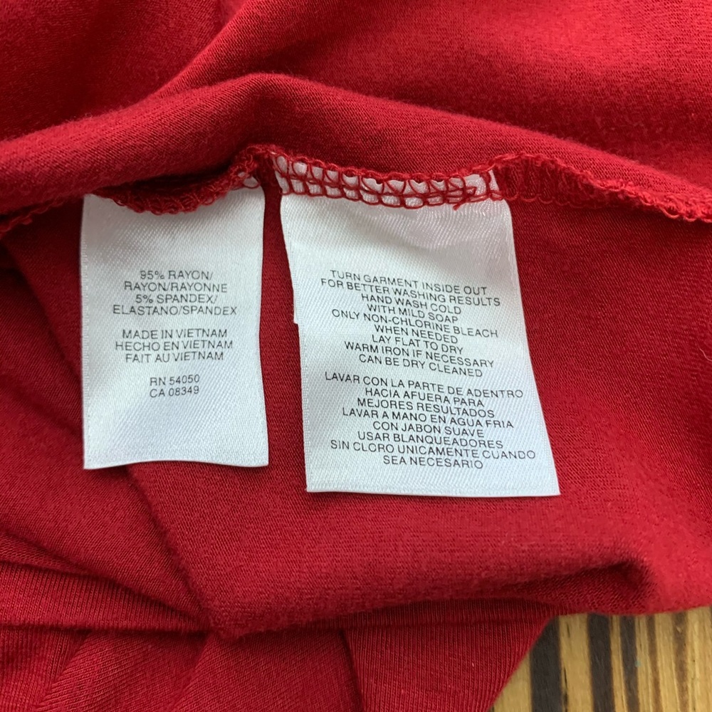 Jones NY Sleeveless Tank Gold Sequin Neckline - Picture 4 of 4